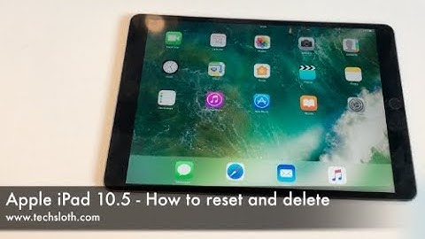 Apple iPad Pro 10.5 - How to delete and reset | ENGLISH 4K