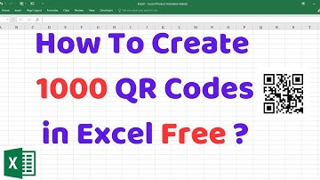 Làm thế nào để tạo mã QR Code hàng loạt trong Exel?