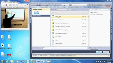 PRG 310 - Add a Master Page
