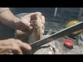 Handmade Wooden Knife Handle – 100% Manual Craftsmanship
