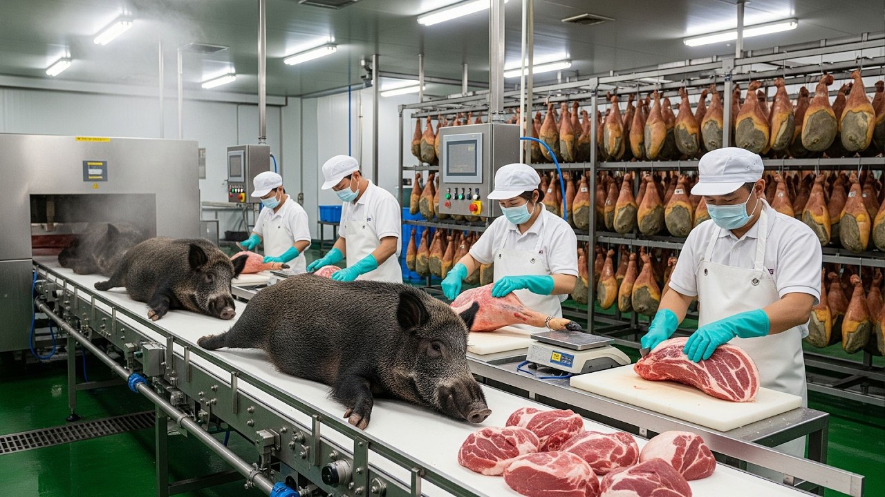 Inside a Free-Range Black Pig System: Natural Forest Living to Prosciutto Production
