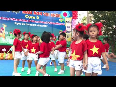 Ngày hội Mầm Non vui khỏe Cấp cụm.