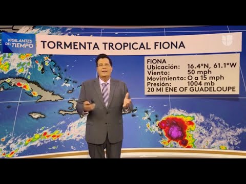 Trayectoria de la tormenta Fiona y SUS efectos para Puerto Rico, República Dominicana y Florida