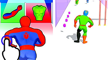 Mashup Hero Superhero - Build Mashup Superhero Run - All Levels iOS Android GamePlay #5
