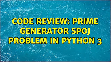 Code Review: Prime generator SPOJ problem in Python 3
