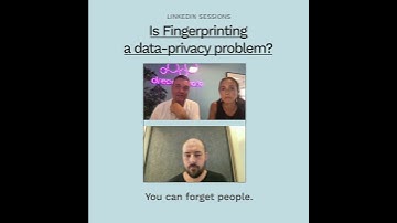 Is Fingerprinting a data privacy problem?