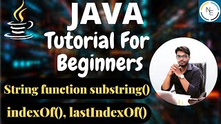 String Function ||indexOf() || substring()   || Java tutorial for beginners || Java programming
