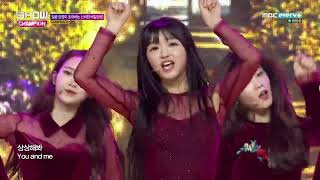 180117 오마이걸 - 비밀정원 (Secret Garden) @ MBC every1 Show Champion E255