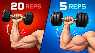 Low Reps vs High Reps: Which Builds More Muscle