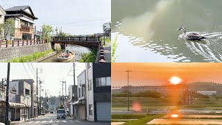 Lofi Chill ☕️ Exploring Sawara : A Historical Edo-Period Town | Riverside Leisurely Walk
