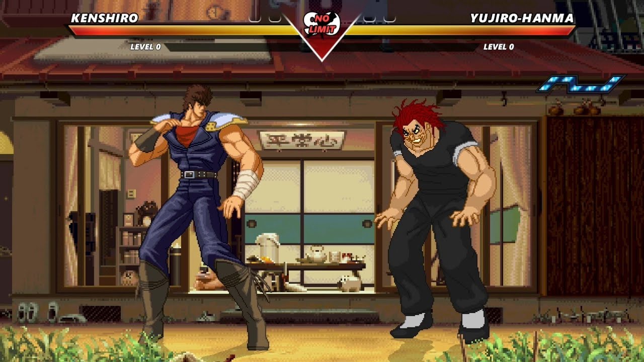 KENSHIRO vs YUJIRO HANMA - Highest Level Amazing Fight! - YouTube