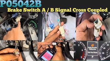 P0504 Brake Switch A / B Signal Cross Coupled