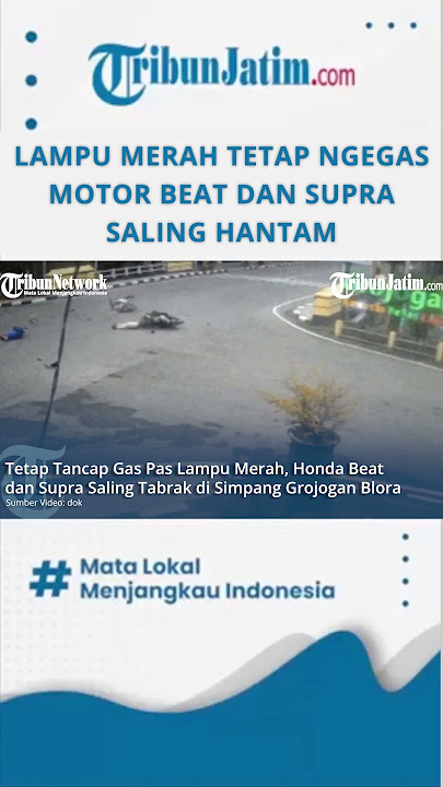 #shorts DETIK-DETIK BEAT DAN SUPRA SALING HANTAM di Grojogan, Lampu Merah Tetap Gas