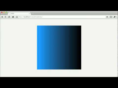 Gradients - Linear Gradients in WebKit Video Tutorial