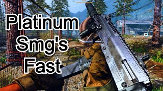 Get Platinum SMG's in 1 Day!/ Fastest way to get Platinum SMG's