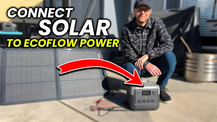 How To Connect Solar Panels To Your Ecoflow River 2 Pro