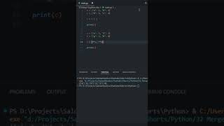 Combine 2 dictionaries in a Single Expression using Python #shorts #Python3.9 #PythonShorts