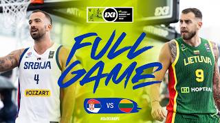 Serbia v Lithuania | Men Quarter-Finals | FIBA 3x3 Europe Cup 2026 screenshot 1