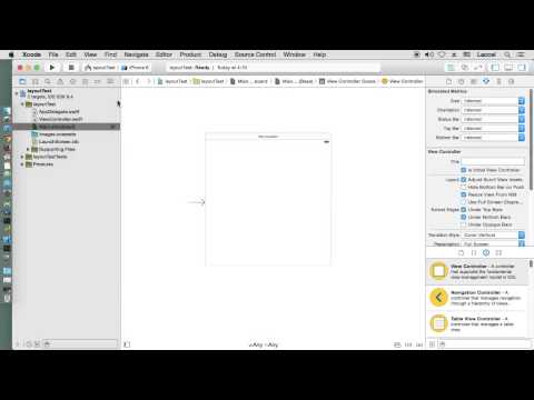 iOSアプリ開発入門AutoLayout #02 準備 プロジェクト作成とInterfaceBuilder