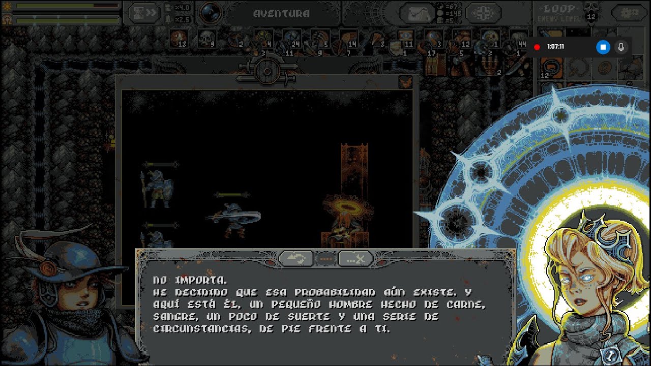 LOOP HERO - Primer encuentro con el último Boss OMEGA.