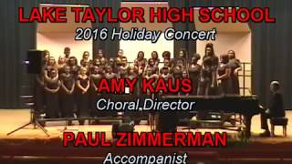 Lake Taylor HS Winter 2016