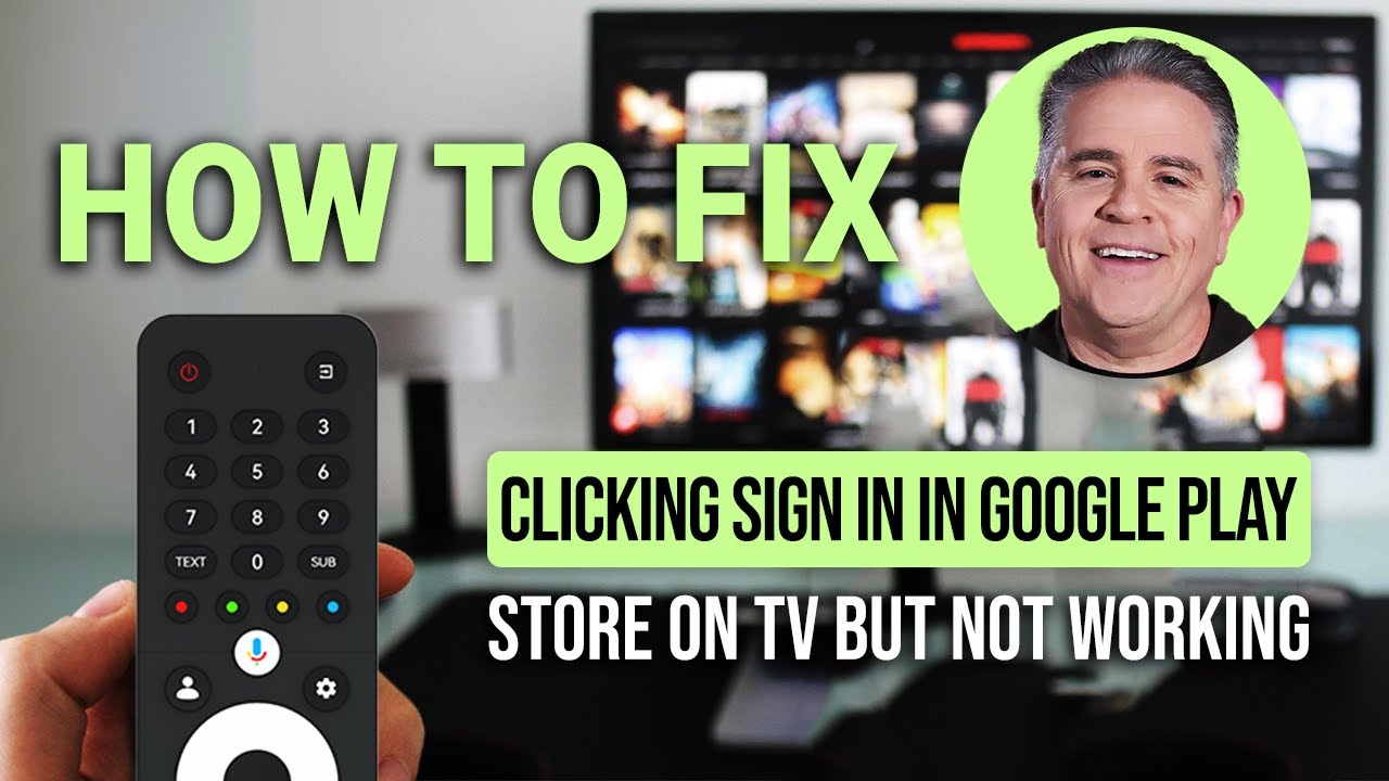 How To Fix Sign In Not Working On Google Play Store On TV: EASY Guide!