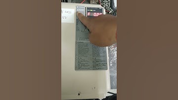 How to factory reset yaskawa A1000 VFD.
