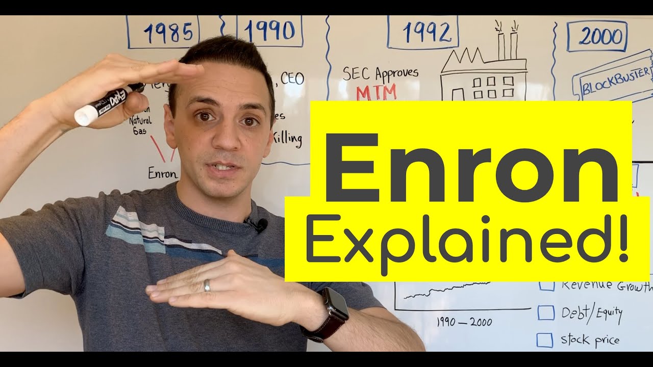 enron คือ  New  Enron Accounting Scandal Explained! A Frequent Accounting Interview Question!