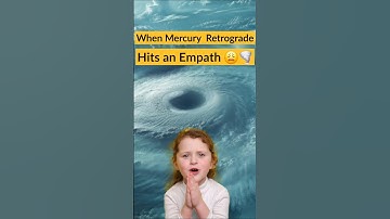 Empaths During Mercury Retrograde: It’s a Whole Damn Storm 🌌🧠💔😵‍💫 #shorts #viral #mercuryretrograde