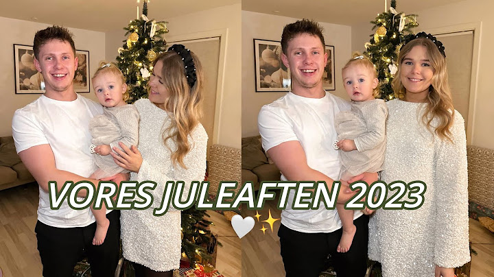 JULEAFTEN 2023: Vi holder vores første jul hjemme hos os♥️