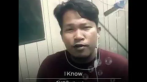 I know. Tom jones. Cover by daniel flores