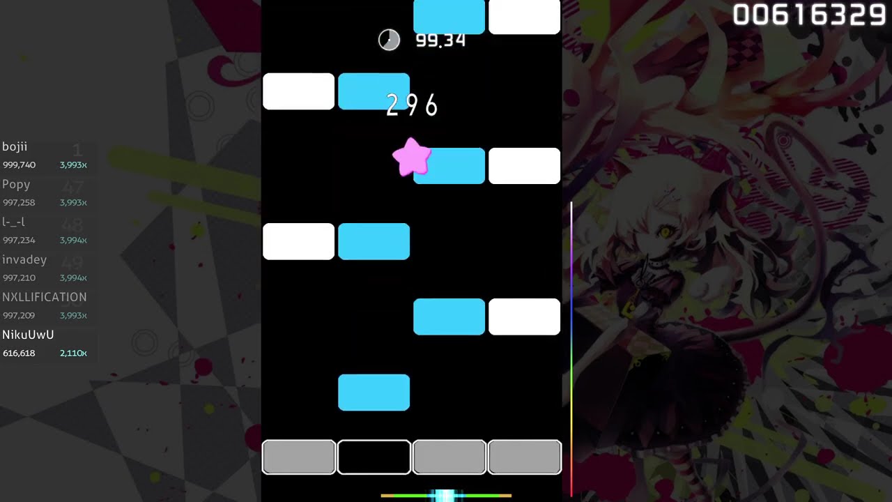 Triump & Regret [Regret] ★5.48 99.25% | osu!mania