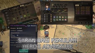 Sedikit Saran Bagi Pemula - Hero's Adventure Indonesia screenshot 4