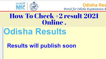 How to check plus 2 result 2021 Online || +2 result 2021 Odisha || Plus two result Odisha