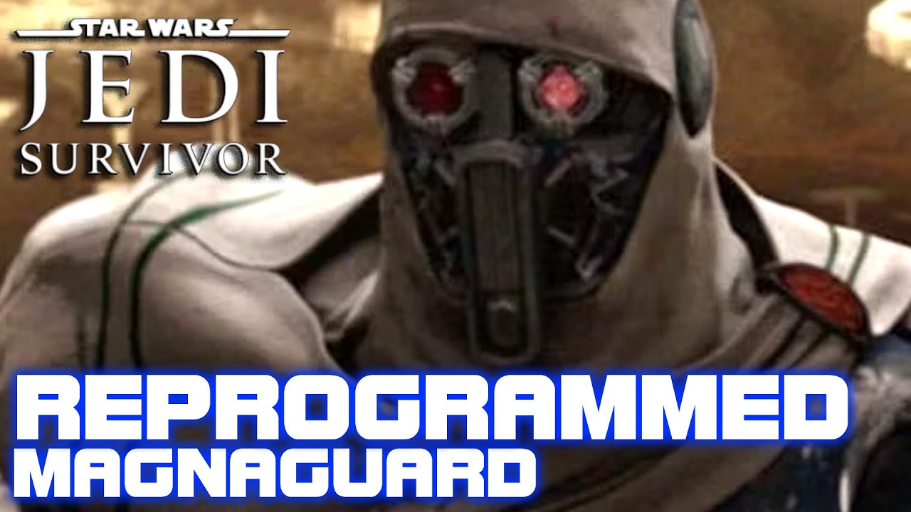 Star Wars Jedi Survivor - Reprogrammed Magnaguard Early Combat Tips You ...