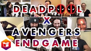 Reaction Mashup Deadpool Invades Avengers : Endgame Trailer 2