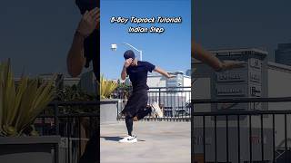 B-Boy Toprock Tutorial - Indian Step | i - Kendrick Lamar #bboy #toprock #tutorial #shorts