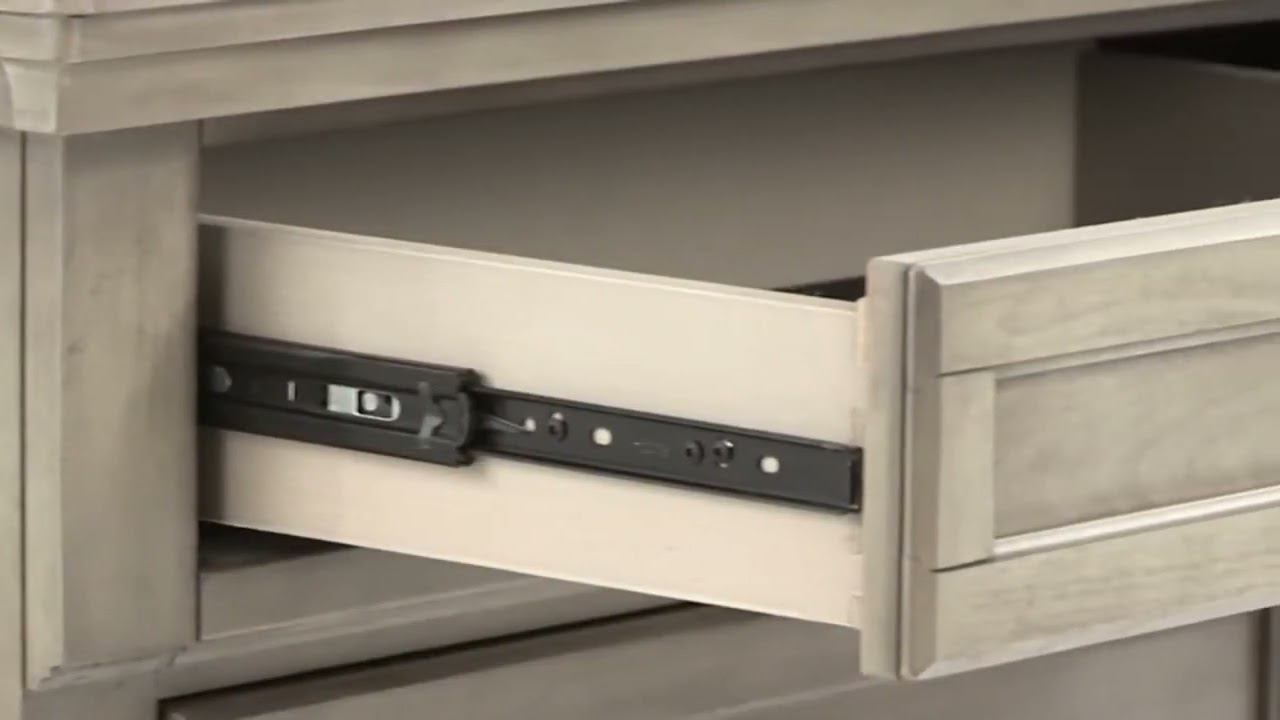 Lettner Light Gray 2 Drawer Nightstand from Signature Design by Ashley