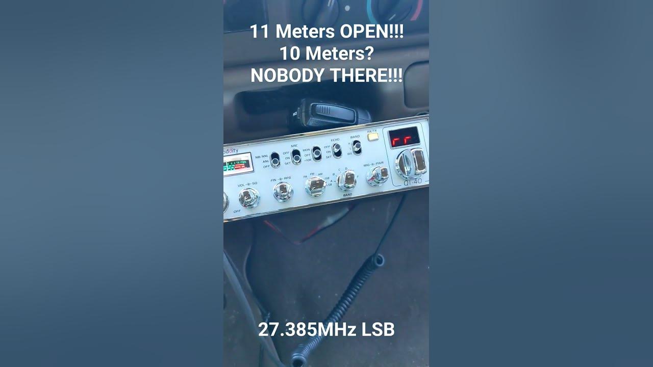 Radioddity QT40 on 11 Meters, Noise Reduction Is Outstanding