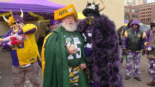 Vikings/Packers Rivalry Brings Families, Neighbors Together