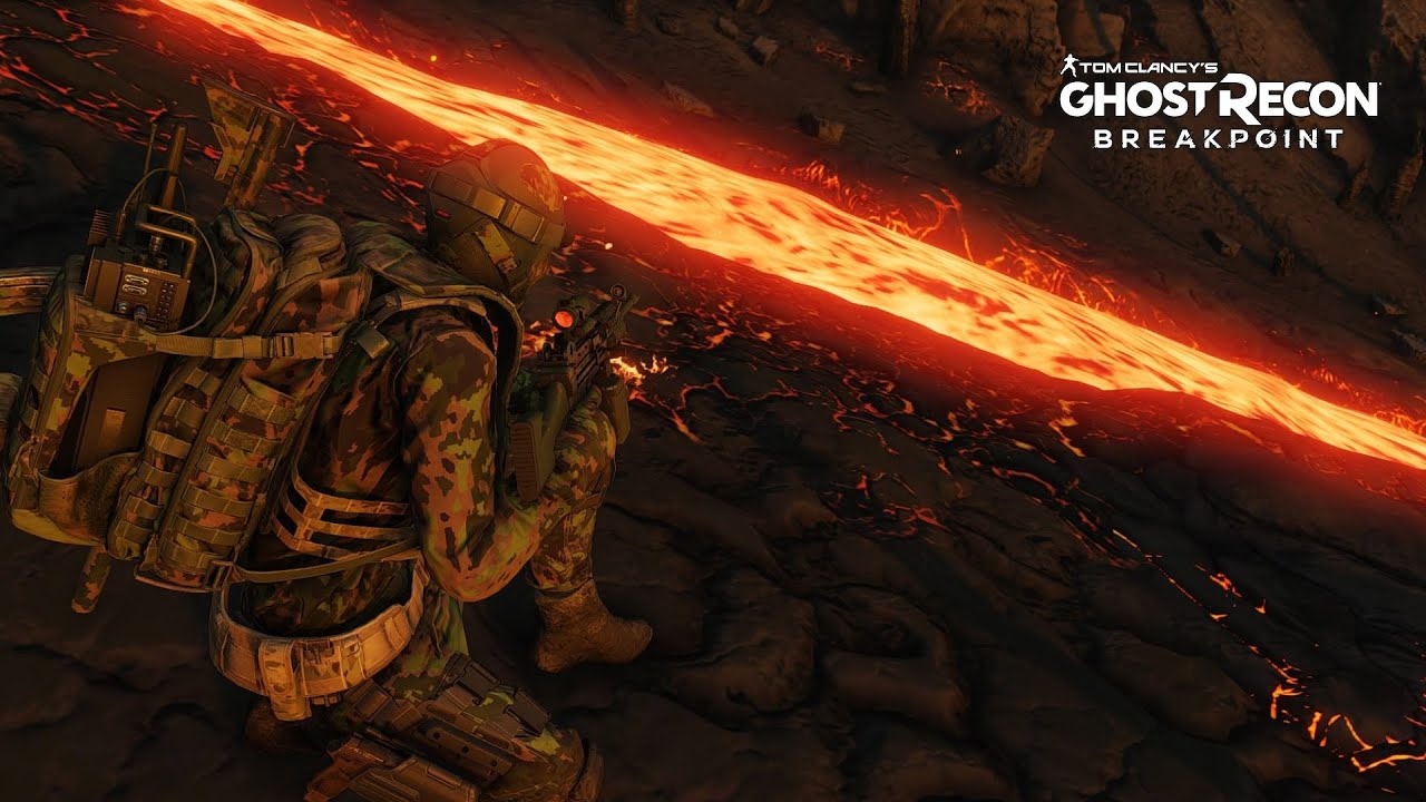 Lava Land GHOST OF RECON BREAKPOINT GAMEPLAY// ACTION PACK GAME LOVERS