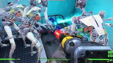 Fallout 4 throwing synth relay Grenade in vault 81