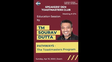 Pathways Journey - The Toastmasters Program