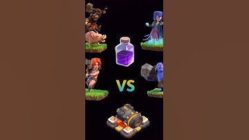 Dark Elixir Troops ⚫+Rege Spell VS Cannon💥