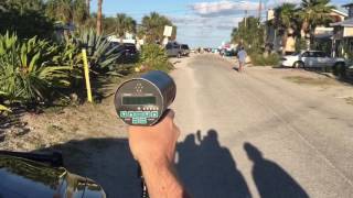 Running attempt against police radar FAIL