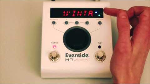 4. Setting the Input Level on the Eventide H9