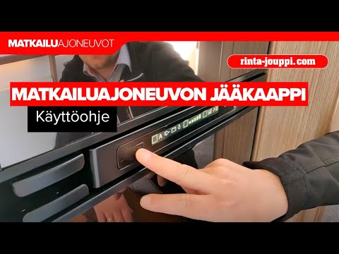 Video: Miten pakata matkailuauton jääkaappi