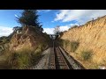 Train drivers eye view - Timaru to Glenavy