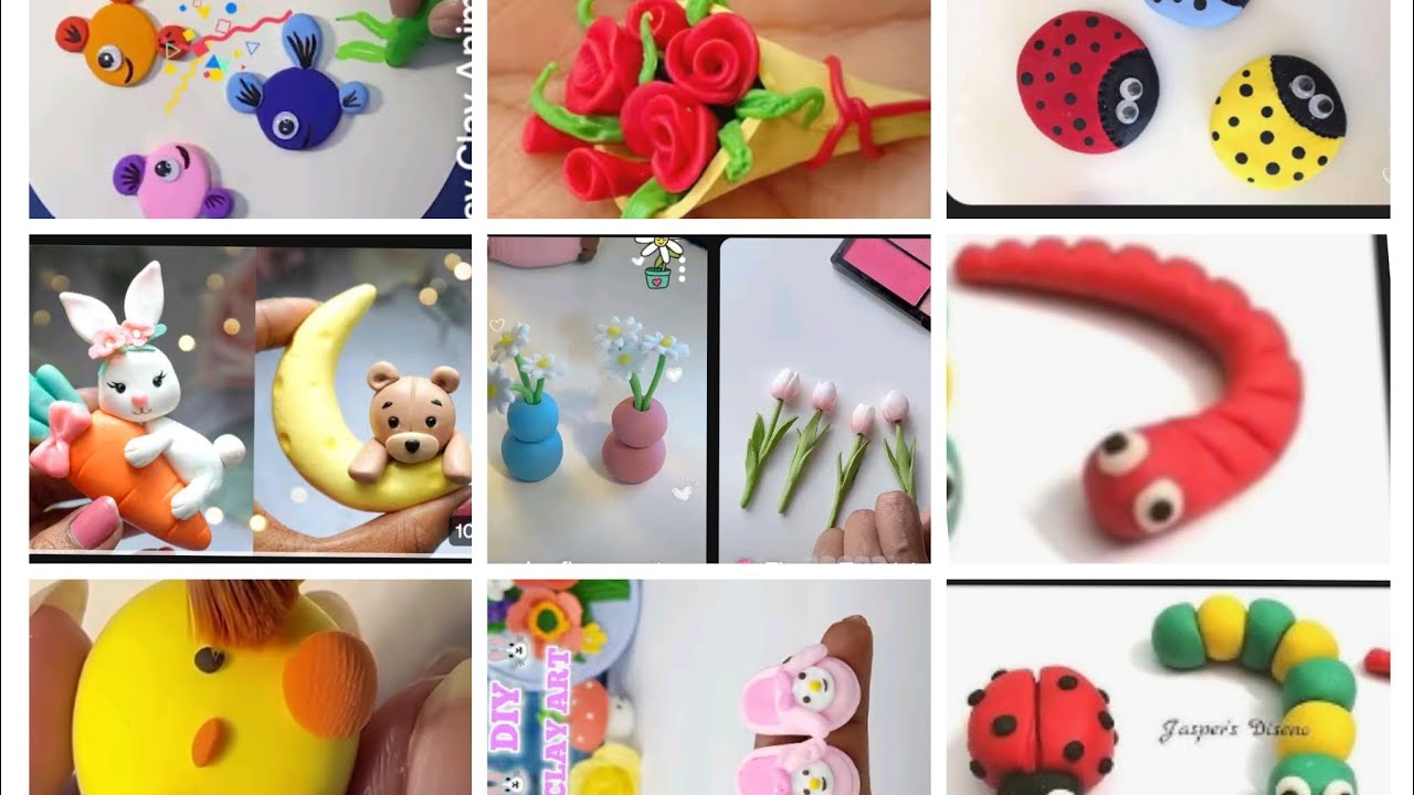 Easy clay craft ideas easy and beautiful clay craft ideas easy and cute clay craft ideas 