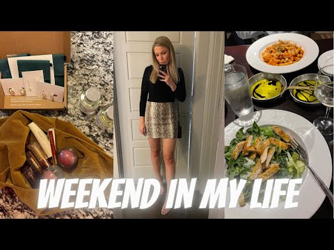 WEEKEND IN MY LIFE (Merit Beauty haul, Hair transformation & Get ready w/ me)